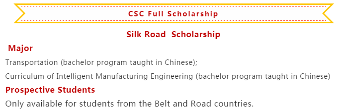 Great News! New CSC Scholarship Open for Application! Application System: campuschina.org
Zhejiang Normal University's code: 10345
Deadline: 12:00 June 20th
#studyinchina #scholarship #CSC
