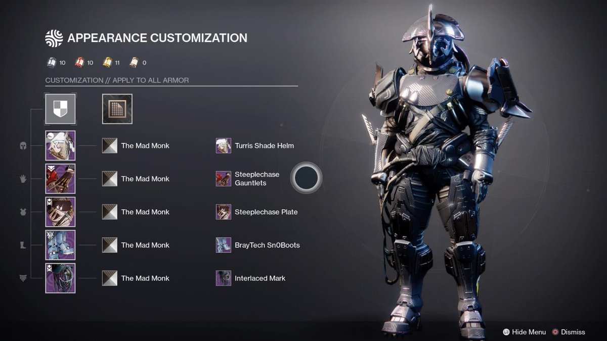 OneArmDallas's tweet image. First attempt at posing with help from @_Unknownstag 
#SplicerFashionShow 
#Bungie