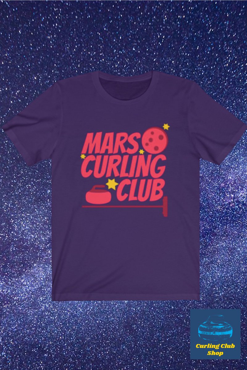 CurlingClubShop's tweet photo. Make sure to pack your Mars Curling Club Tee when bonspieling on Earth or on the Red Planet's polar ice caps! It's out of this world!! 🥌🚀🧑‍🚀👩‍🚀🚀🥌 #CurlingClubShop #Etsy #Bonspiel #Broomstack https://t.co/X3uppmwBz5