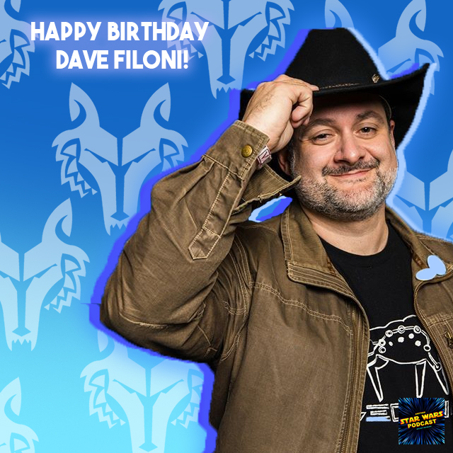 The Man, The Myth, The Legend:  Happy Birthday to the coolest space cowboy, Dave Filoni!  