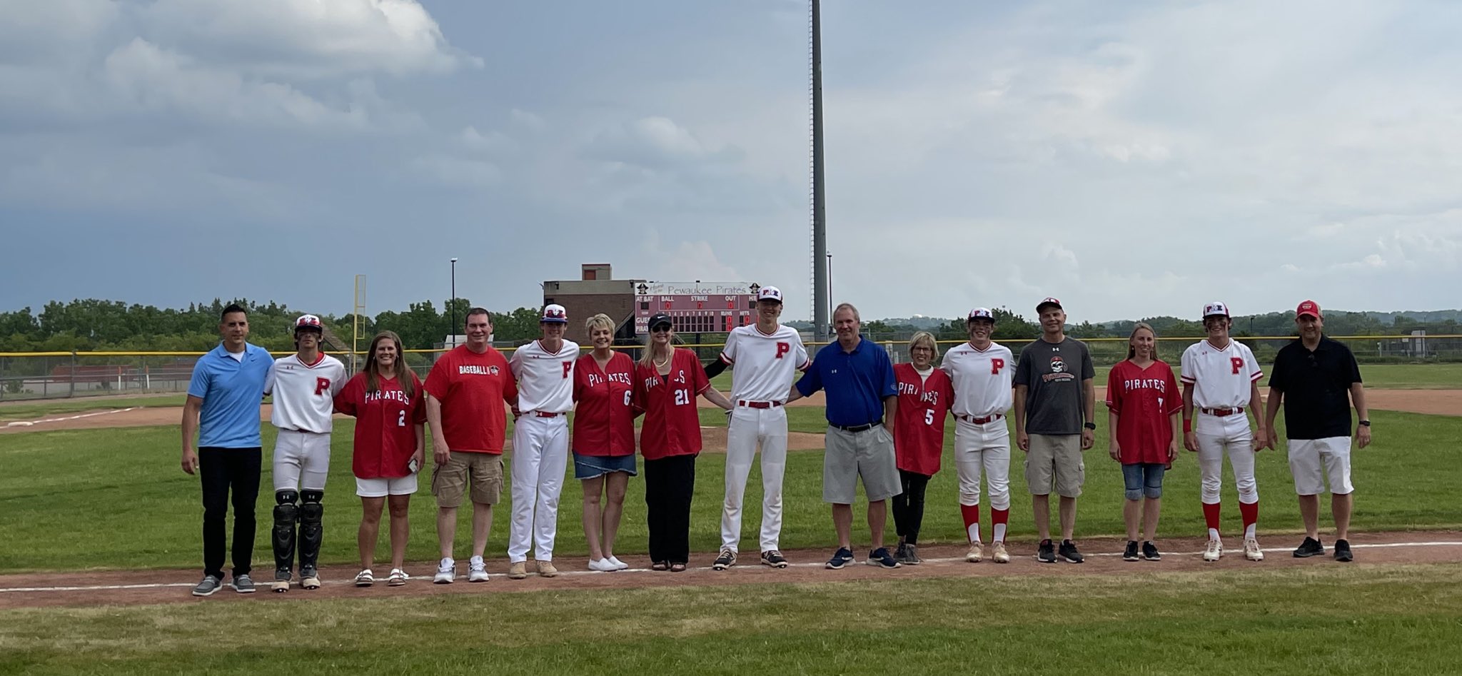 Pewaukee Baseball on X: Senior day was a success, as Pewaukee