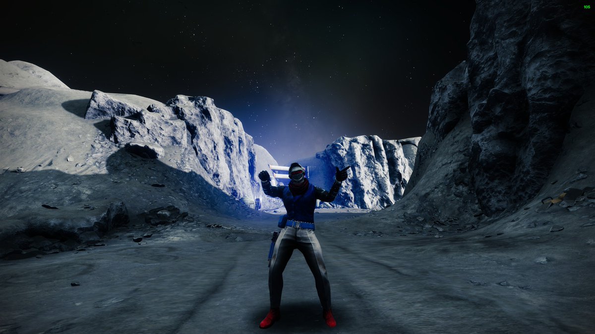 VitaminChill's tweet photo. Here is Speed Racer with the Mach 5 #SplicerFasionShow #Destiny2 #DestinyFashion #SpeedRacer https://t.co/goaozXeQeT