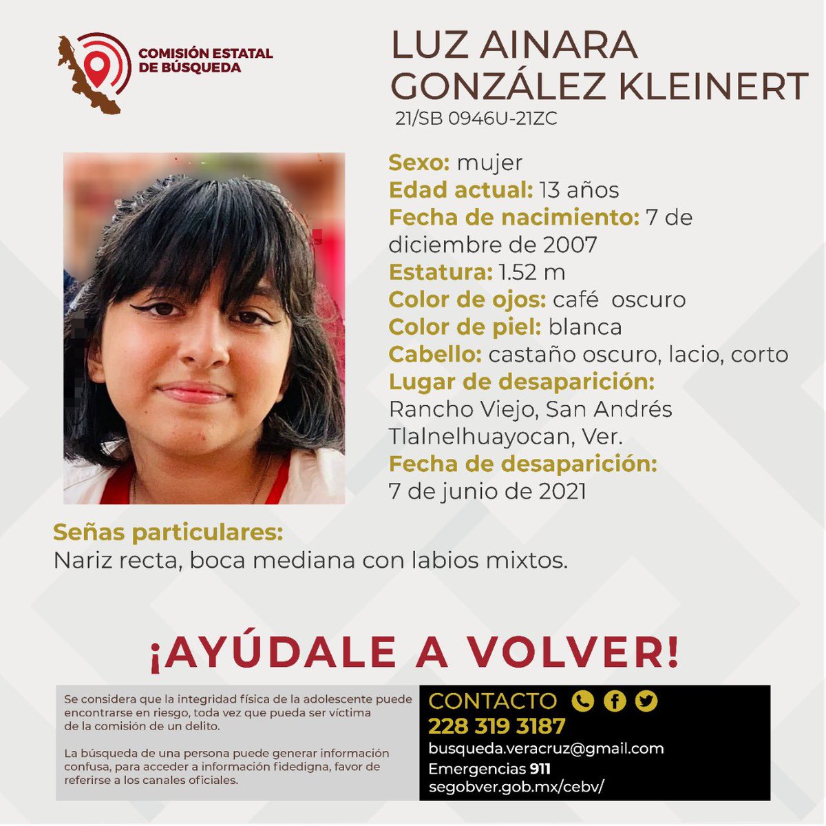 Favor ayudar a difundir #Ainara te estamos esperando <a href="/alcalorpolitico/">Al Calor Político</a> <a href="/jornadaveracruz/">La Jornada Veracruz</a> <a href="/GobiernoVer/">Gobierno de Veracruz</a> <a href="/CuitlahuacGJ/">Cuitláhuac García</a> <a href="/ahuedricardo/">Ricardo Ahued Bardahuil</a> <a href="/SaraLdeG/">SaraLadróndeGuevara</a> <a href="/AytoXalapa/">Ayuntamiento de Xalapa</a>. Es parte de la comunidad <a href="/uveracruzana/">UV</a> y de <a href="/SEducacionVer/">SEV | Secretaría de Educación de Veracruz 📚✏️</a>