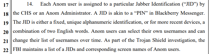 spyblog's tweet photo. Some details on the #CHIS #CHS developer assisted compromise of his #AN0M App / phones using a hidden  #KeyEscrow #Cryptographic #MasterKey and #JurisdictionShopping non-USA based iBot message servers recording and reporting #CommsData 

https://t.co/Gv8lGxKzVE https://t.co/NuQgMmZVye