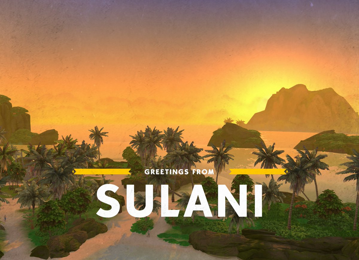 haus_of_nando's tweet photo. Sims Postcards but it's other worlds in the game. https://t.co/0QwWSpI2Df