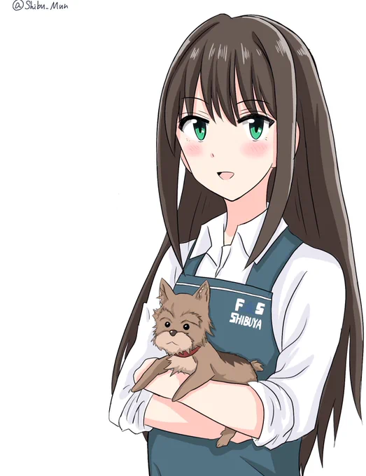 渋谷凛とハナコ(差分) 