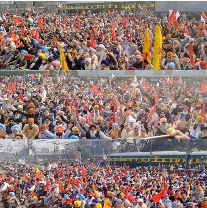 Dharmin38893050's tweet photo. #FarmerProtestDelhi2020 
#ISTANDWITHFARMER 
#sameonindia https://t.co/wbfCuH5LBf