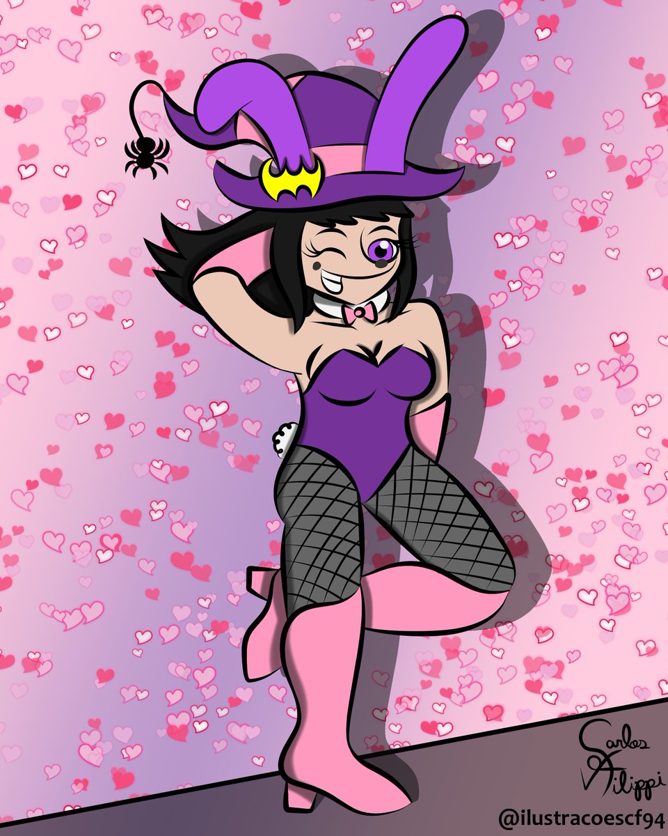 Katy Coelhinha 
#ilustraçõescf94 #ilustracoescf94 #cartoon #toon #originalcharacter #original #oc #katy #katyabruxa #bruxa #coelhinha #bunny #bunnysuit #bunnygirl #arte #desenho #ilustração #sexy #onepiecesuit