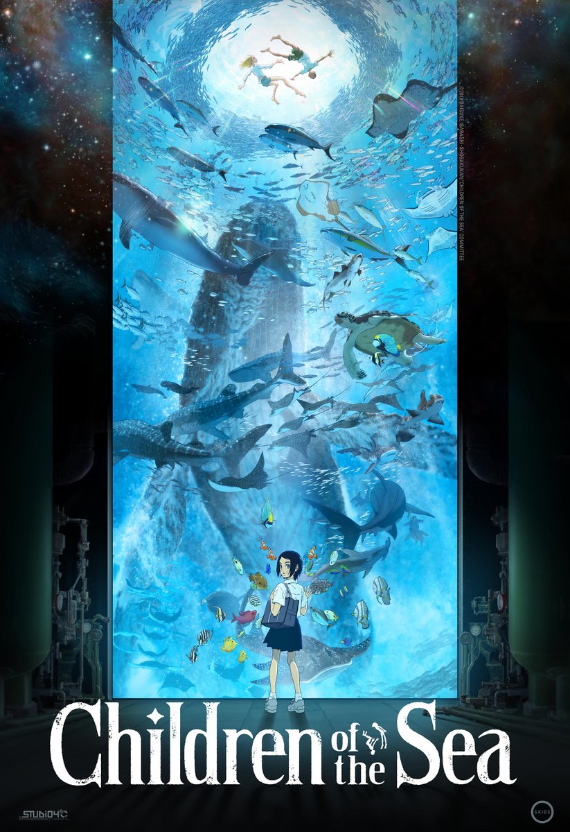 Award-winning animation film “Children of the Sea” finally makes its arrival into US theaters on June 13 and15!
gkids.com/films/children…

Watch the theme song “Spirits of the Sea” by Kenshi Yonezu here: 
youtube.com/watch?v=1s84rI…
#米津玄師 #KenshiYonezu #ChildrenoftheSea