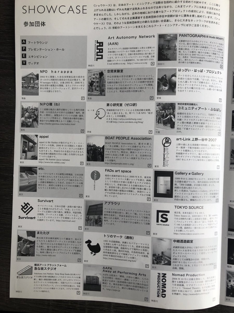 Eri Otomo 昔語りで恥ずかしいですが 07年に当時アクティブだったグループを全国から50組集めてイベントやりまして 北海道はプラハとs Air オーナーのライフステージや作家活動忙しくなるとかそれぞれ変遷してますね リーマンショック前というのも