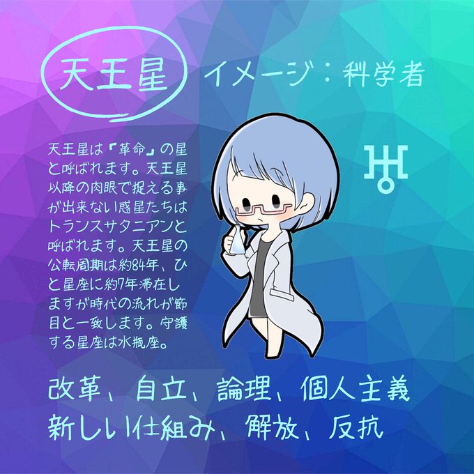 惑星擬人化のtwitterイラスト検索結果