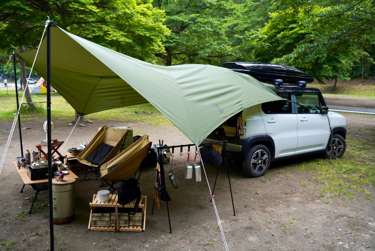 DOD カートゥギャザータープ カーキ 最高 の