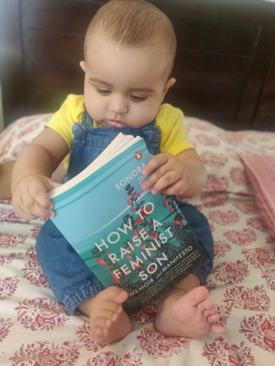 dayalpooja's tweet photo. @ProfSonoraJha Reading your book and wishing I could go back to my childhood and erase the patriarchal stories that my family fed me. I will make sure my son, (6 months old) will grow up with better examples. https://t.co/pBdbvQIGZG