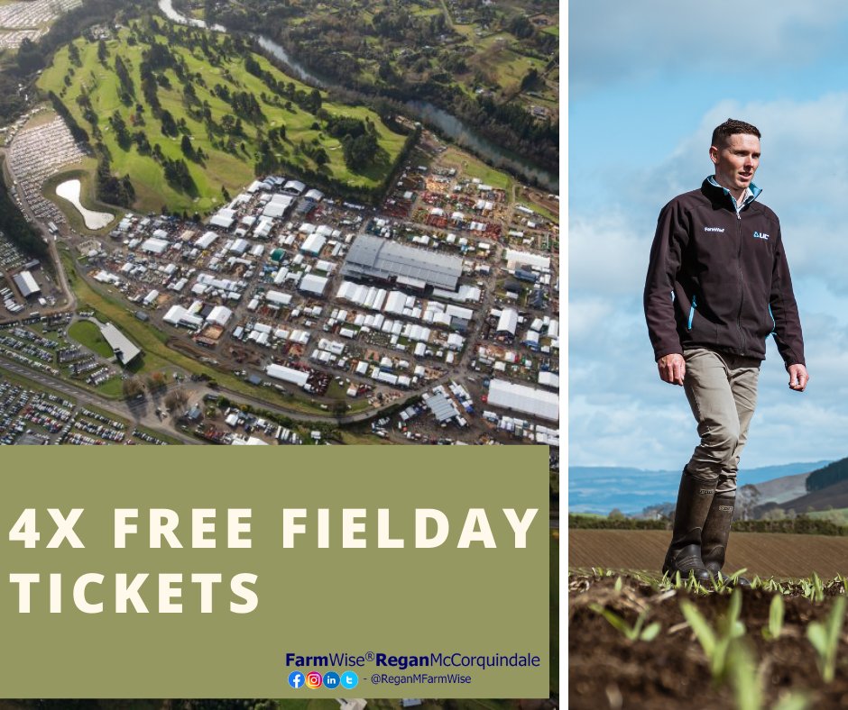 **FREE FIELDAY TICKETS**

2x2 Fielday Tickets up for grabs! 
Tag the friend you want to take and share the post to be in to win. 

The winner will be announced this coming Monday at 8 pm! 

I will be there Thursday at the @LIC  tent! Come and say Hi

See you there 

RM