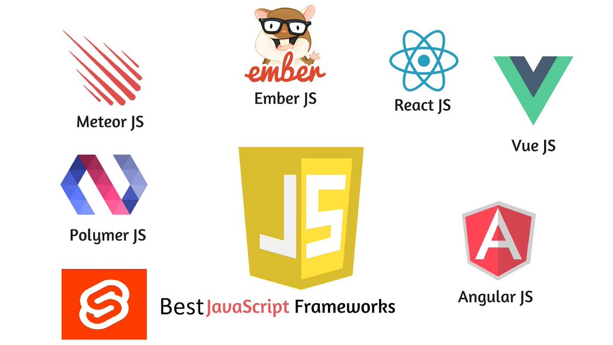 TechticSolution's tweet image. Top 10 #JavascriptFrameworks to Use in 2021
1. Angular
2. Vue.js
3. React
4. Backbone.Js
5. Node.js
6. Meteor
7. Next.js
8. MithrilJS
9. Aurelia
10. Express.js
#framework #Angular #VueJS #ExpressJS #NextJS #NodeJS #Meteor #Aurelia #React #BackboneJS