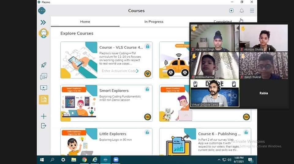 DCMPresidency's tweet photo. #GeniusGems #Day1 ,Class VI and VII :
#Smartphone apps, robots, video games, small business—the world runs on code.
#D-code_Camp combines #summer #camp fun with various #courses giving kids and teens the #opportunity to create games, apps, programs , and more.. https://t.co/CgKEtNCNXi