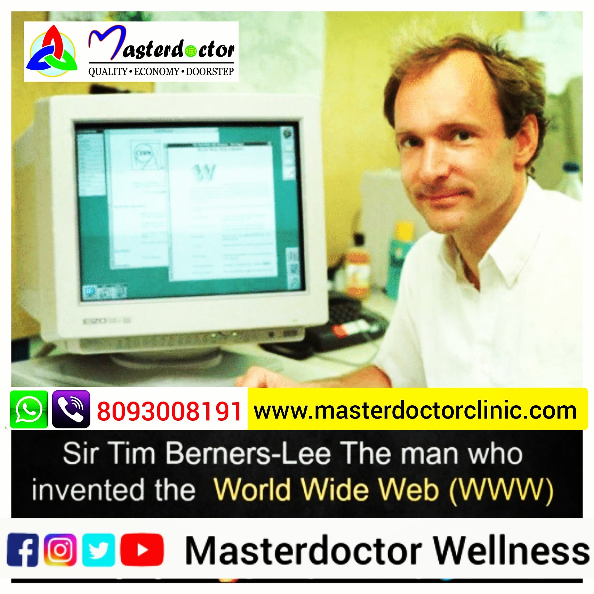 HAPPY BIRTHDAY - Tim Berners Lee  