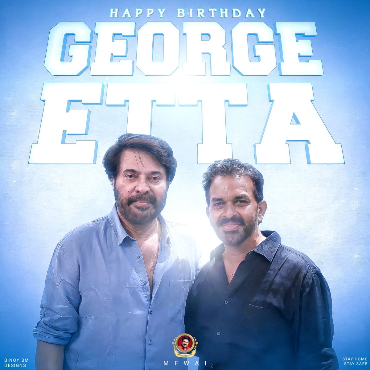Mfwai_chalakudy's tweet photo. Happy Birthday Dear #Georgetta 🎉🎊

@mammukka | #Puzhu 
#BheeshmaParvam #Mammoottysm https://t.co/kmEZ6fsFlT