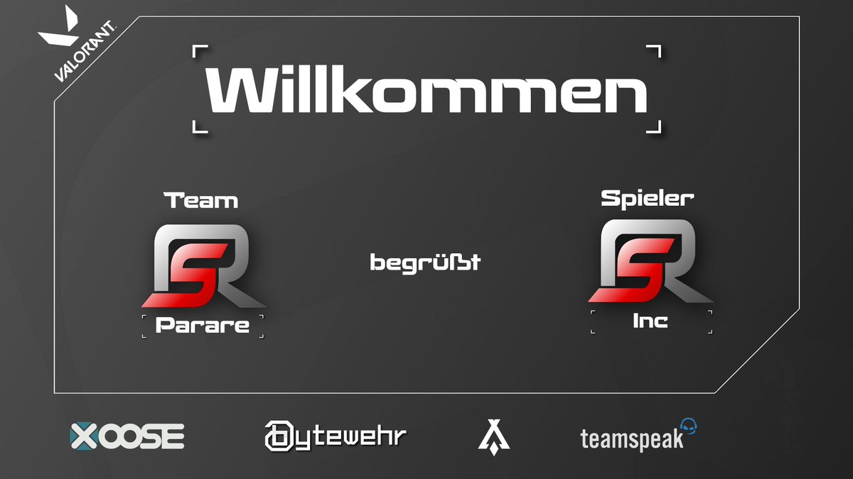 ReactorSquad's tweet photo. Wir begrüßen ,,Inc'' aka Dennis @IncDamage_ beim Reactor Squad!
Dennis ergänzt als Sentinel das Team Parare.

Das aktuelle Lineup besteht nun aus: @YellOwSpoT_vlr,   @ElJay_VLRT,  @pmc_Valo, 
 @IncDamage_ , @PreDaXo_RS

Wir wünschen dem Team viel Erfolg für die Zukunft! https://t.co/HLk69JEBk4