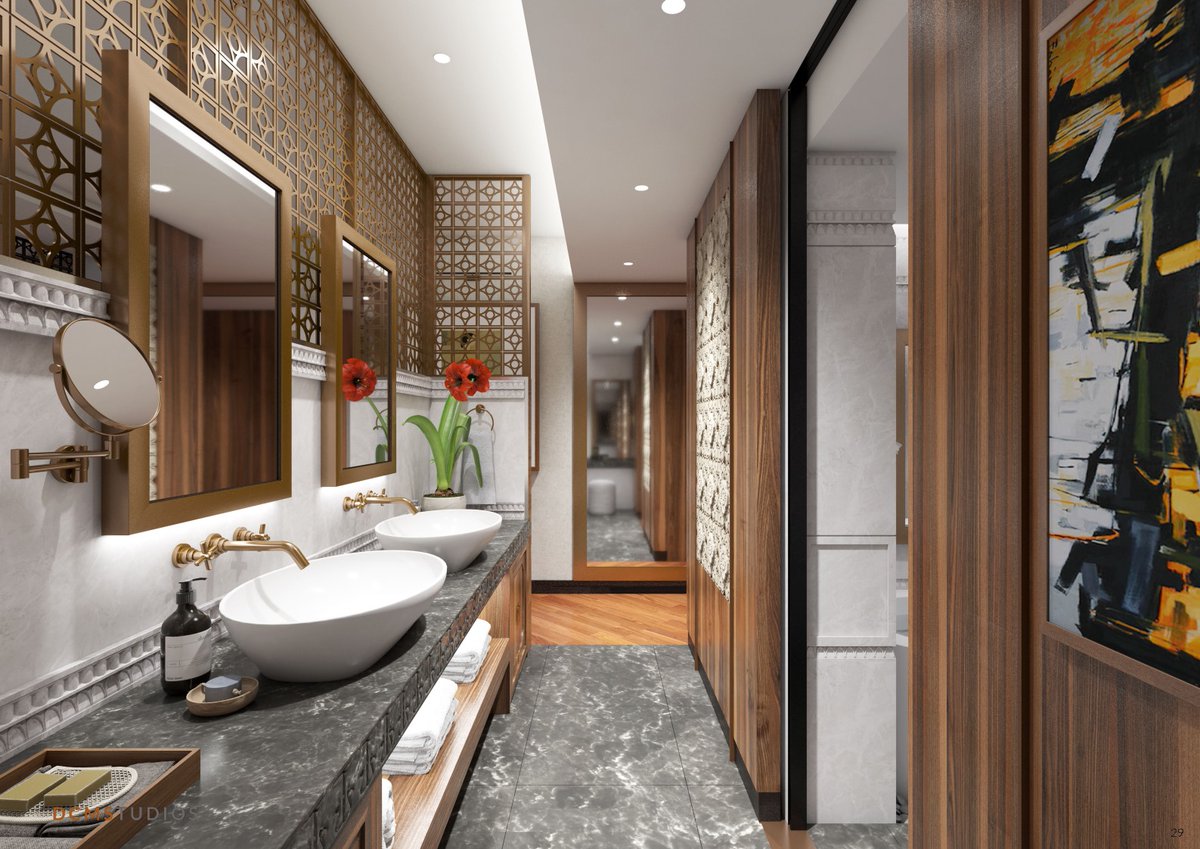 dcmstudios_arch's tweet photo. With the newly designed interiors, visitors at Furama Resort Danang are guaranteed to enjoy total relaxation moments of their holiday in the spacious bathroom space. 
---
DCMSTUDIOS Architecture
https://t.co/2A5YQP7KcX
#dcmstudios #architecture #design #hospitality #luxury #hotel https://t.co/ENDxfrjjK8