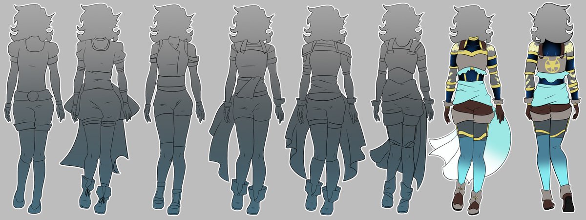 OddityZM's tweet photo. Here's the Evolution Sheet for Rei! It's crazy looking back on some of her old stuff!
#ArtistOnTwitter #ProjectEvolution https://t.co/pSdKMxqxIt