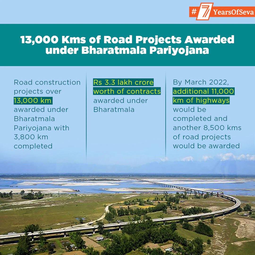 Subash2Dr's tweet photo. #InfraForGrowth
Increased road construction projects https://t.co/felWaJoz43