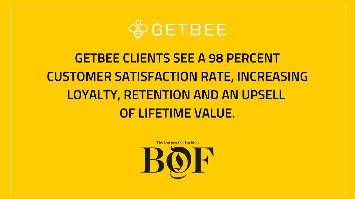 GetBeeOfficial's tweet photo. How can you sell more online? Check out https://t.co/JW9ZCI0BKX which was recently featured on @BOF #BusinessofFashion
#retailtech #videoshopping #happycustomers #retail #futureofretail #software #getbee https://t.co/VtZCOuCrUf