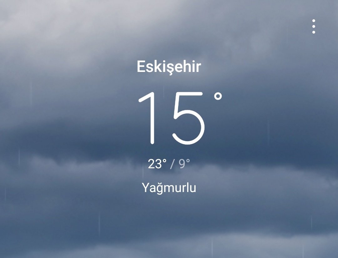 Haziran ayında olduğumuza emin miyiz Eskişehir? 🥶