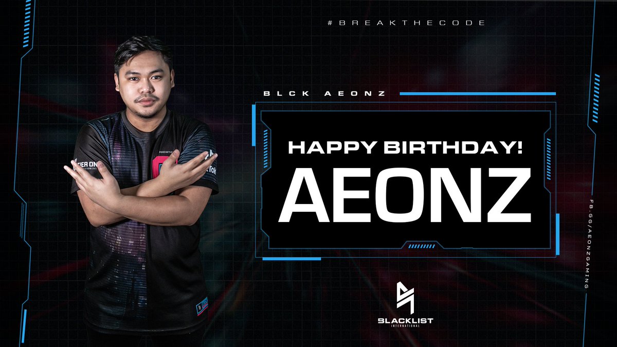 Blacklist International On Twitter To The Everyone S Bestfriend In The Bootcamp The Best Sniper And Truly A Blacklist Brother We Wish You A Very Happy Birthday Have Fun Today Aeonzgaming