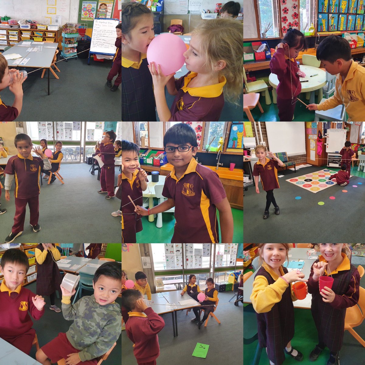 Stage 1 students investigating ways to make sounds. #science