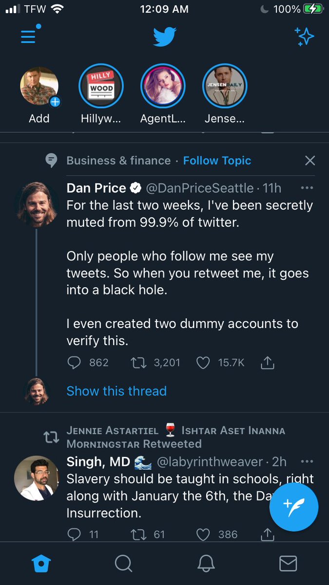 AngelicDeanW's tweet photo. @DanPriceSeattle You show up under business and finance and I don’t follow you because this is just a role play account. https://t.co/aBxgfELpD9