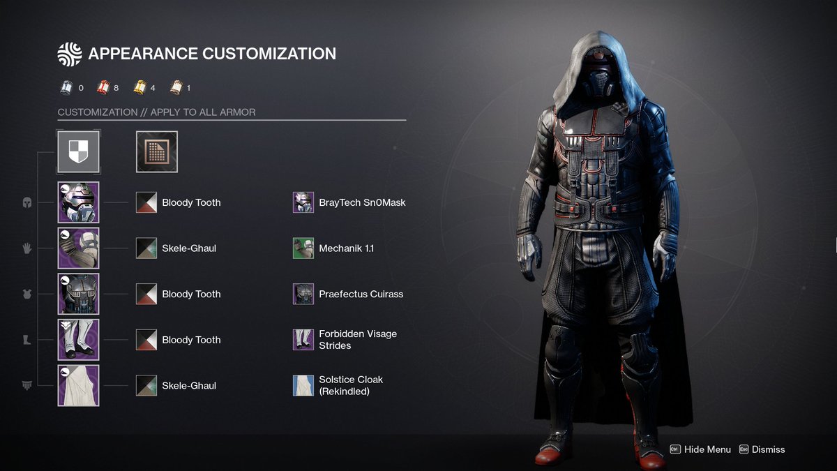 IPrintz815's tweet image. #SplicerFashionShow 
Darth Dredgen. Sith Lord inspired transmog.