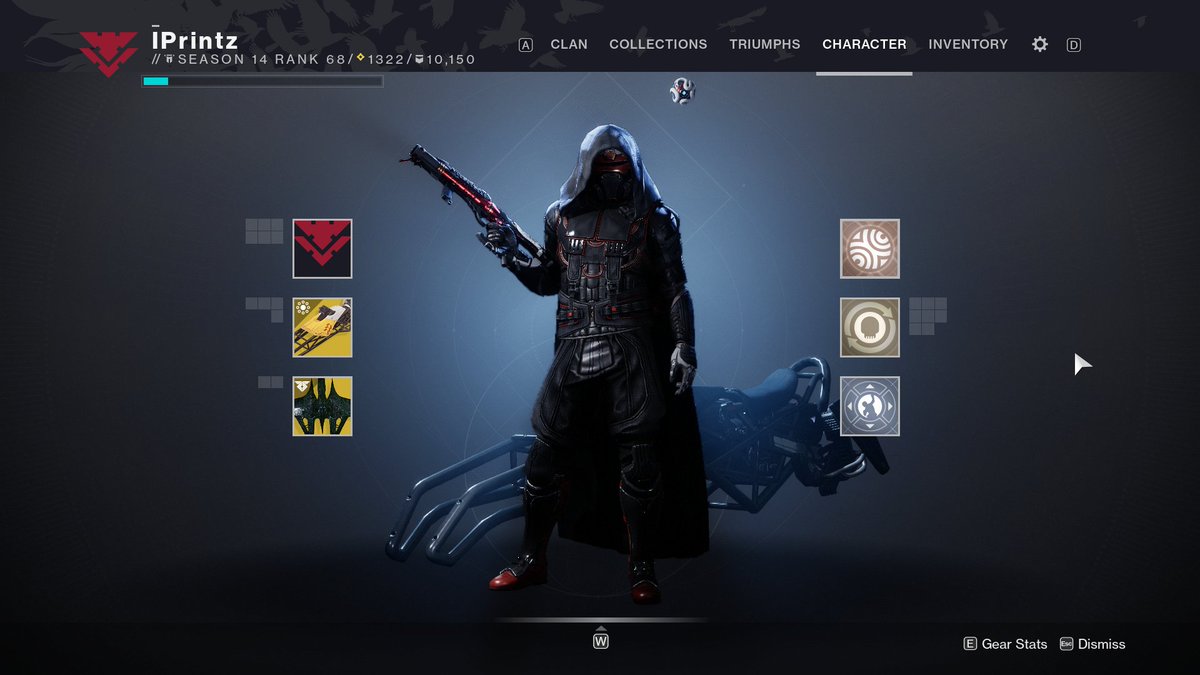IPrintz815's tweet image. #SplicerFashionShow 
Darth Dredgen. Sith Lord inspired transmog.