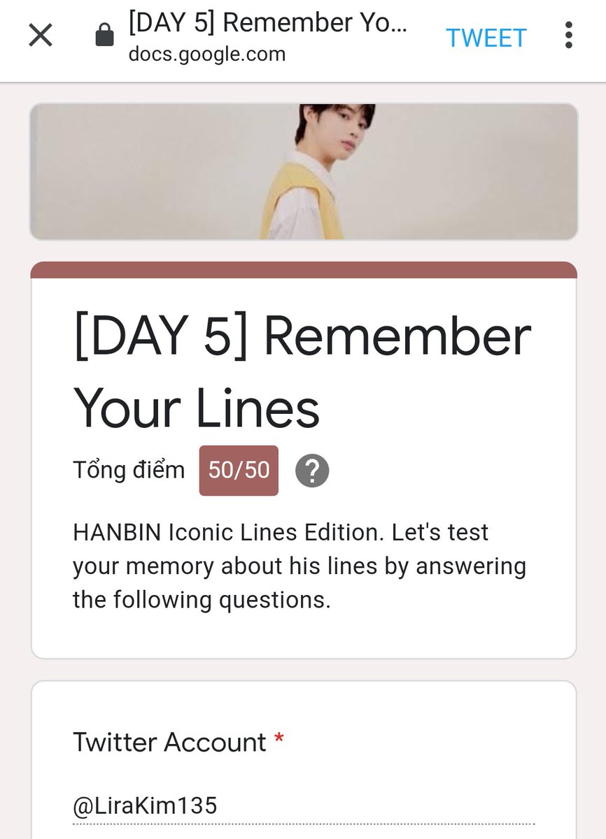 LiraKim135's tweet photo. 👏👏👏 yesss🤓
#AYearWithHanbin - D5: Remember Your Lines
#HANBIN #HANBIN_YUEHUA @HANBIN_twt_ https://t.co/VxKjwOrCFN