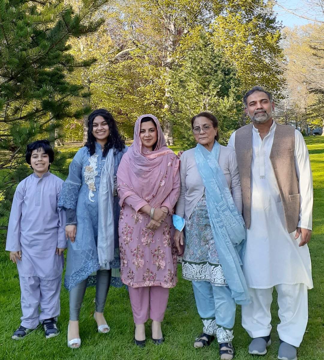 All four on the right of this photo have been killed by a terrorist who targeted them just because of their faith. Don’t tell us #islamophobia doesn’t exist and has consequences. #londonontario