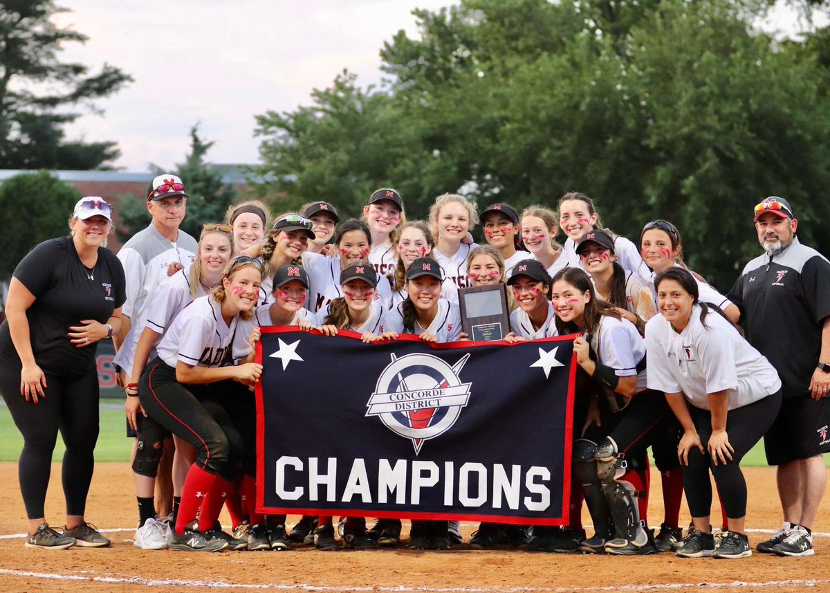Concorde District Champs! So proud of this team! 🖤❤️