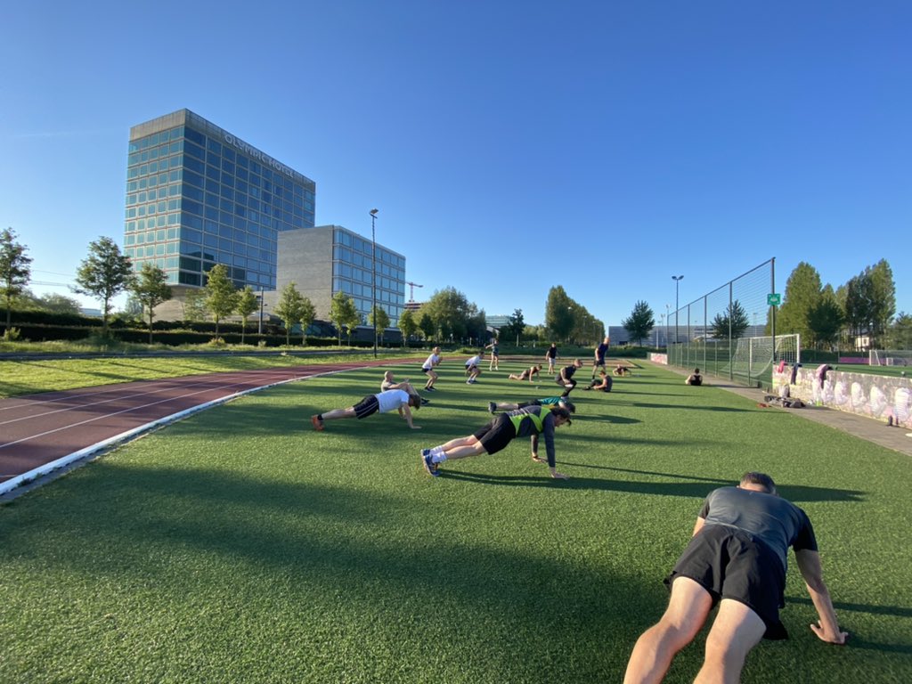 sportslins's tweet photo. No better way to start this beautiful day than doing a proper workout! ##sportsleadershipprogramme https://t.co/1Si5BUGpP3
