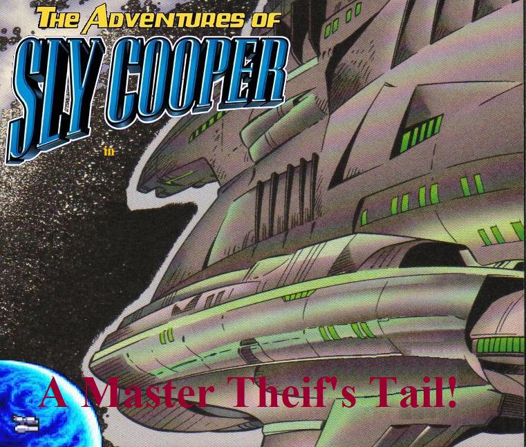 PsudoKangaroo's tweet photo. @SuckerPunchProd Sly Cooper? 
Forgotten about him since I wrote that cross-over story: A Master Thief's Tale 
Which I told in May 2011. It details the "Time Travel Event" which occurs from Bently, building a Time Machine.
Hell, I still have the Title screen if you tossed it out. https://t.co/zbOMyUfGXT