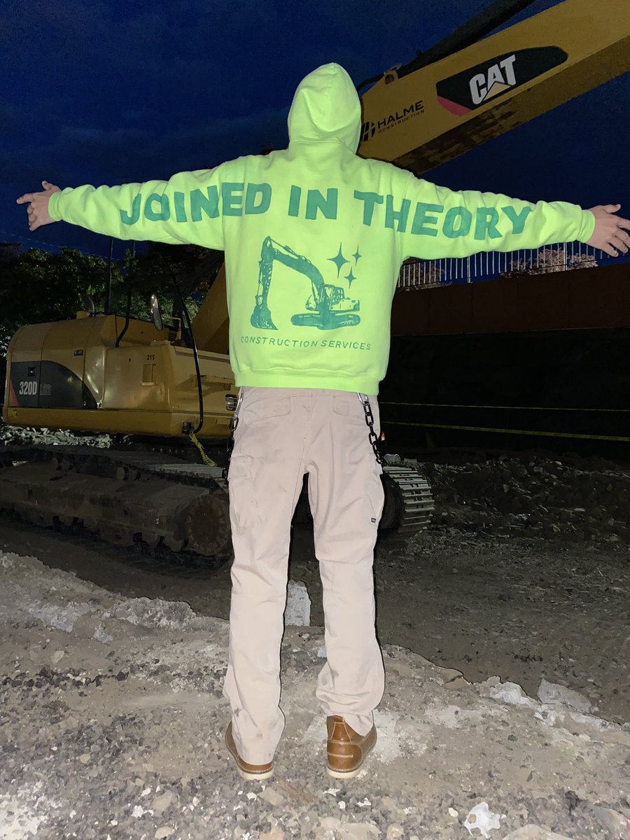 xanderoutthere's tweet photo. JOINED IN THEORY construction services* https://t.co/l67Vc06YUx