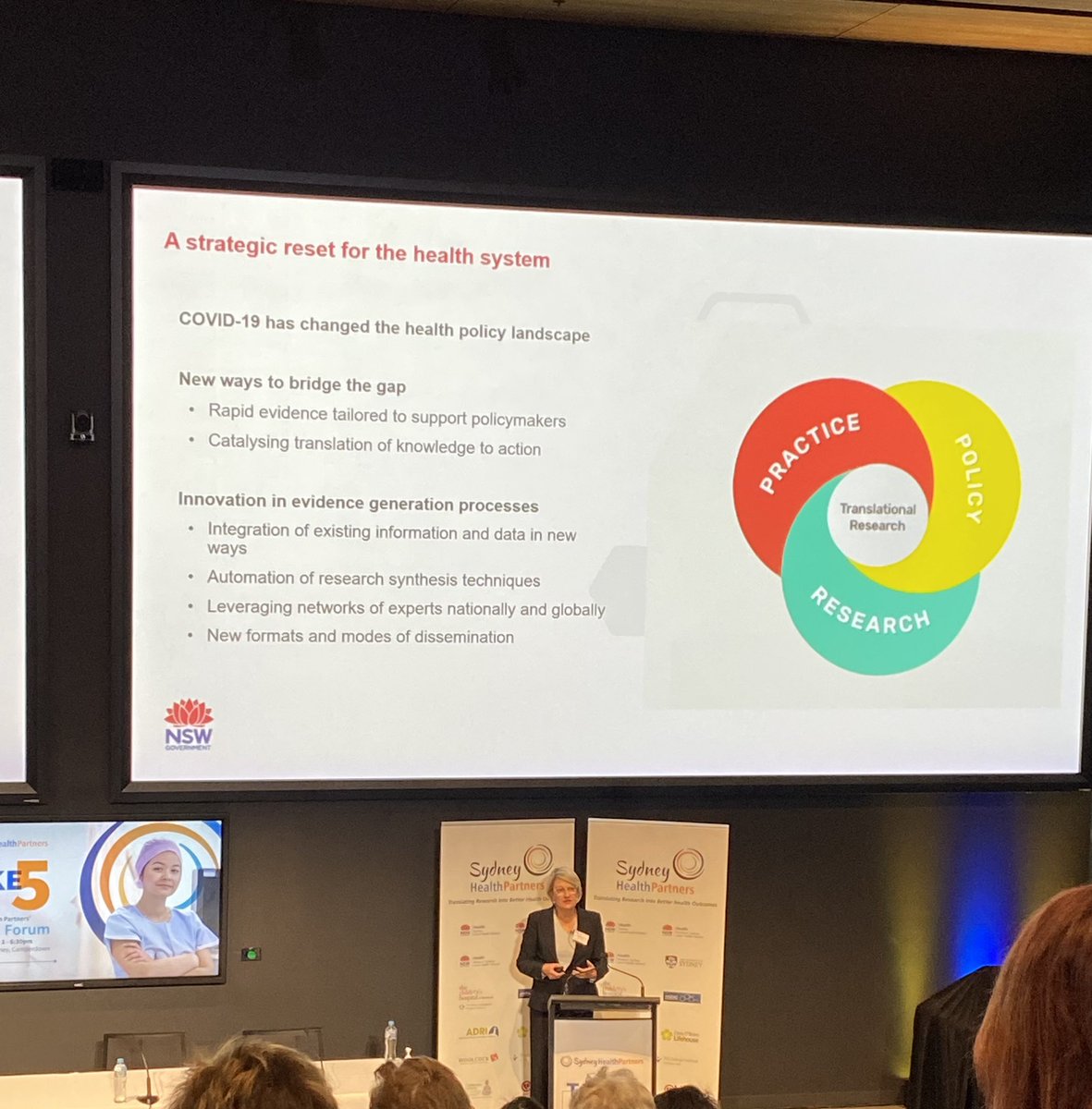 Important reflections on agile and effective knowledge translation across NSWHeath in the pandemic response. The opportunity and challenge is to now sustain this momentum for future health #SHPTake5