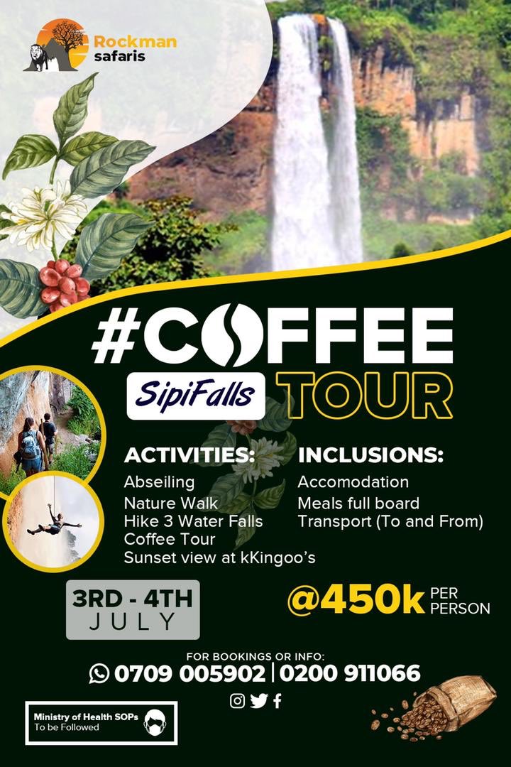 Rockmansafaris2's tweet photo. Did you know uganda is ranked among the best producer worldwide? Let our #sipi #coffetour #visituganda fill the quest. @collins_wafula and co. Sanitize,Wear those masks let’s go taste arabica #coffee right from the source. #allsops in place. https://t.co/UqqgYP5SW1