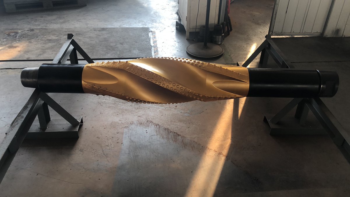 CocoDrillbit's tweet image. PDC Reamer or some friends call it as drilling reamer. 
If you have special requirements, we can customize it for you.
Tungsten cardbide inserts and PDC cutters can be customized and used acc. to your application. 

#PDCbit #PDCreamer #PDCholeopener #underreamer #stabilizer