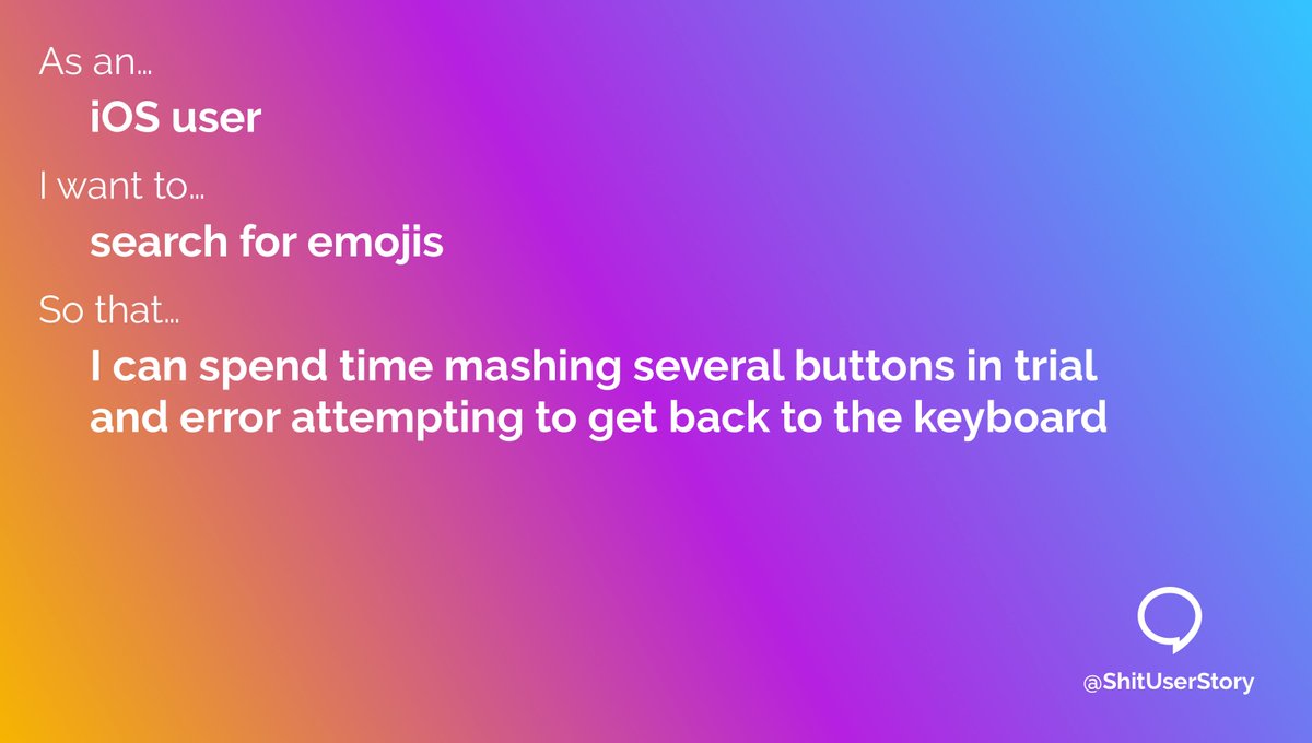 Shit User Story tweet media