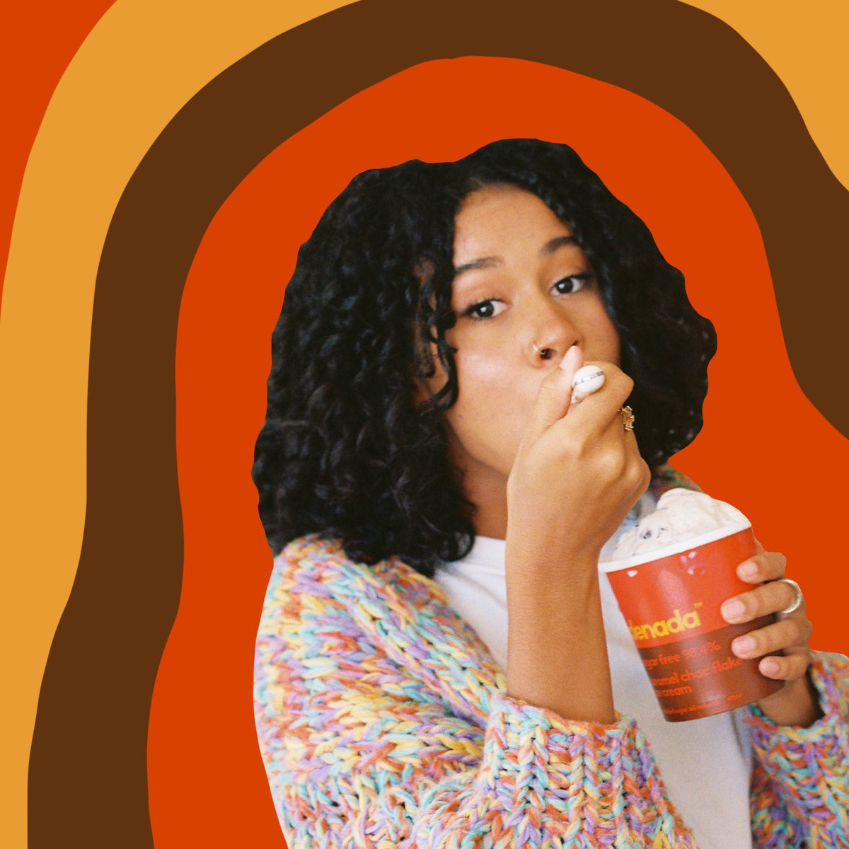 Feelin' caramel choc flakey