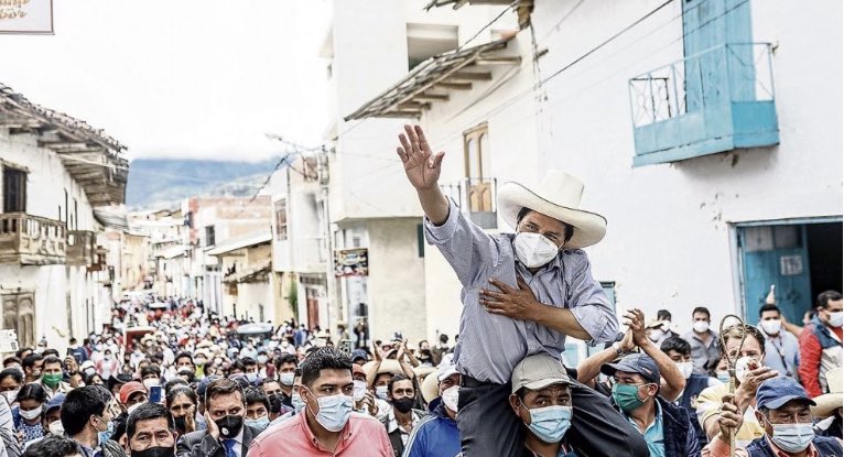 comrade_kumar_'s tweet photo. At 99.1% reporting, Castillo leads by 125k votes. It’s over. Time for Fujimori to concede. Big win for Castillo, the Peruvian people and the world. https://t.co/Ig6WRbMGWT