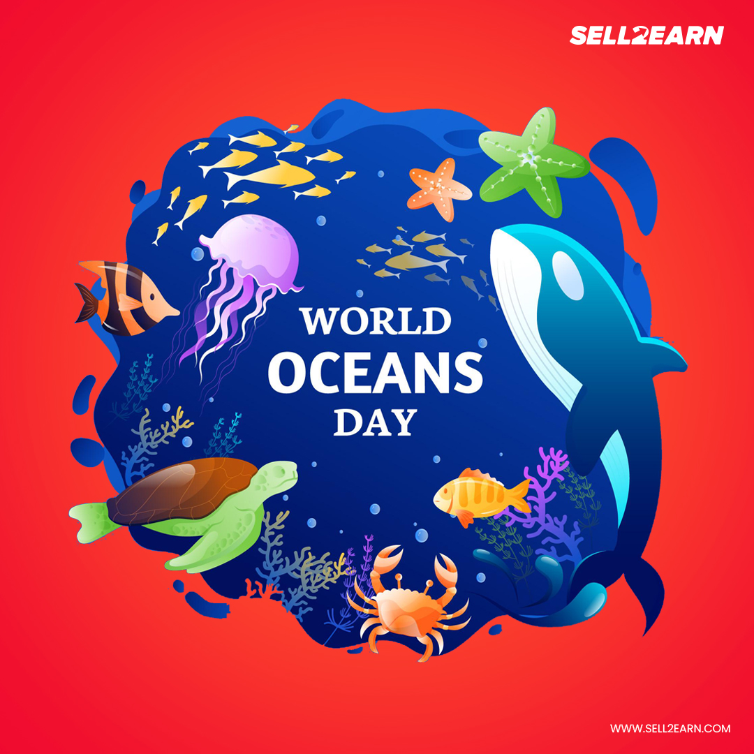 _Sell2Earn's tweet photo. Saving the oceans may feel like an overwhelming task, but if we all pitch in, we can reduce water pollution; save the threatened species, and do more. #8June #WorldOceansDay
#WorldOceansDay2021 #ocean #oceanlife #oceanconservation #sea #sealife #Sell2Earn https://t.co/uDDAoSDkBe