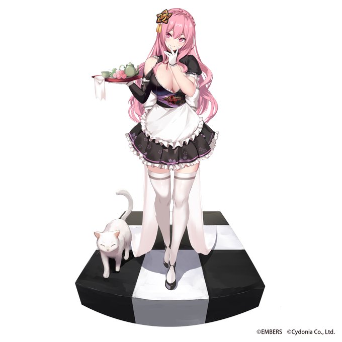 この度、アッシュアームズ -灰燼戦線-にて「流星」のメイドスキンを描かせて頂きました!
監修が坂月@sakaciki 担当されてます。
皆さんに楽しんでいただければと思います。よろしくお願い致しますー!
#アッシュアームズ #アシュア 