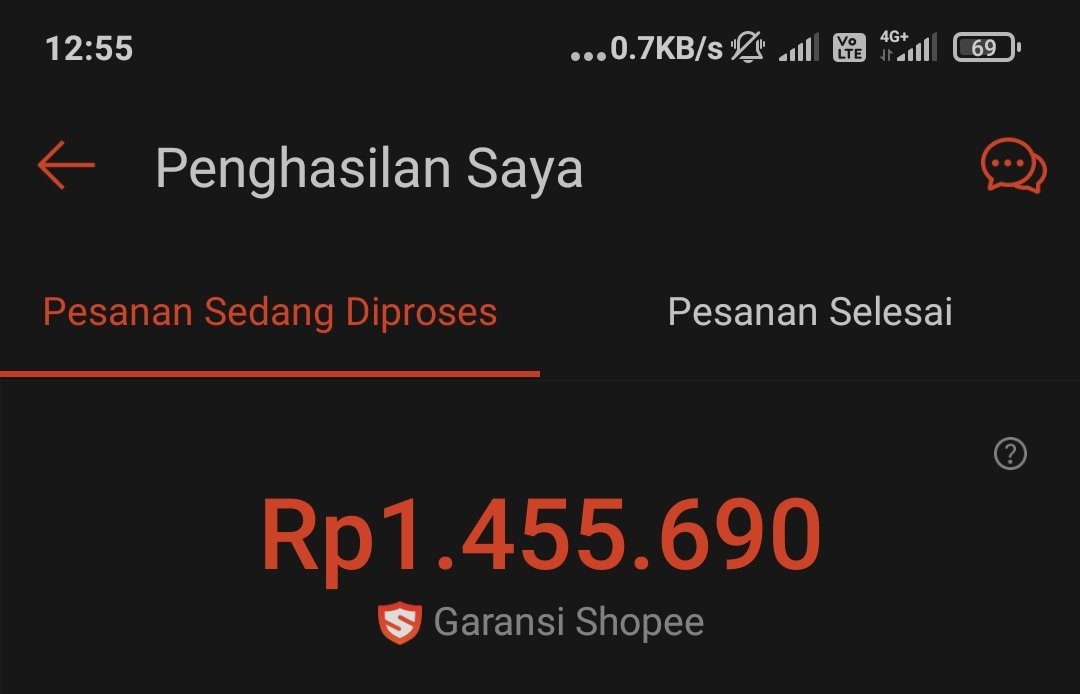 anggaperhaps's tweet photo. @Rikiasus @ShopeeCare saya kira punya saya doang.

Gila juga shopee nih lama², 5 transaksi udah diterima pembeli. Duitnya ga langsung diteruskan ke penjual. https://t.co/ZeIq4Gz0LE