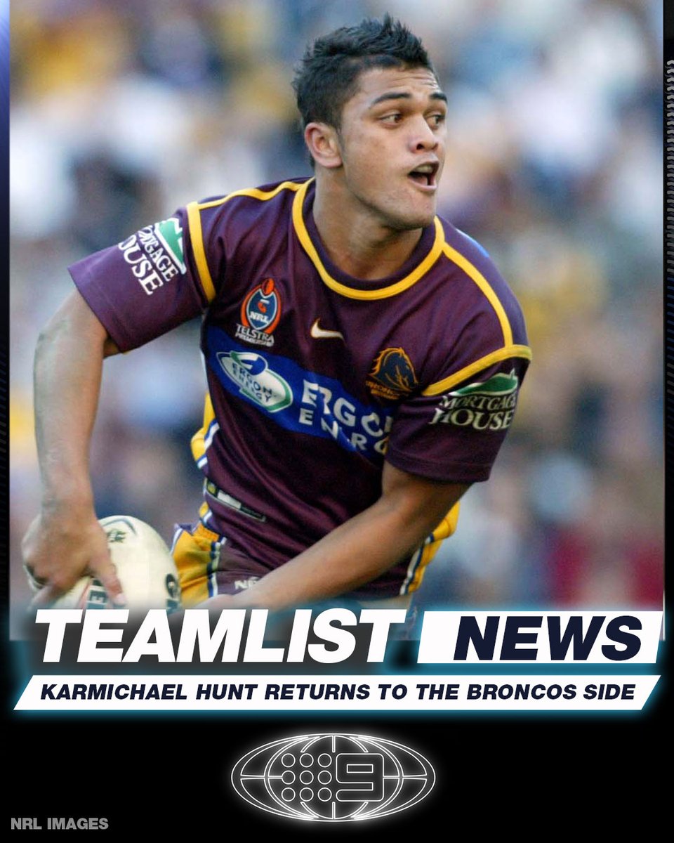 NRLonNine's tweet photo. The return! 🐴 

#9WWOS #NRL https://t.co/UBlgq2QXAd