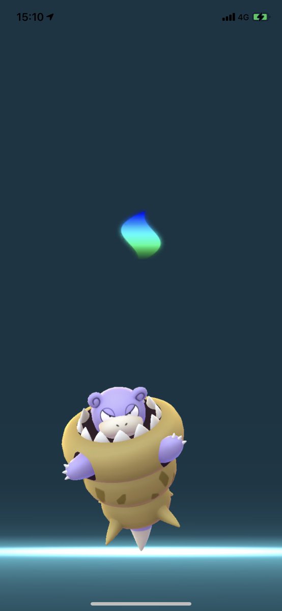 ポラリス ポケモンgo 色違いヤドランをメガ進化させました メガヤドラン新図鑑登録です ポケモンgo 色違い ヤドラン メガヤドラン